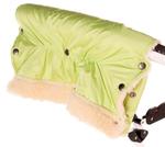 Муфта Умка M01 (ткань-плащевка) для рук на  коляску салатовый - Муфты
