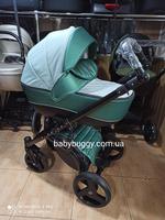 Детская коляска  2 в 1 baby pram , зелёная перламутр - Bellini